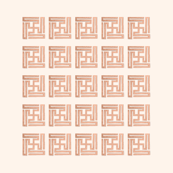 COPPER NANDAVRAT SWASTIK