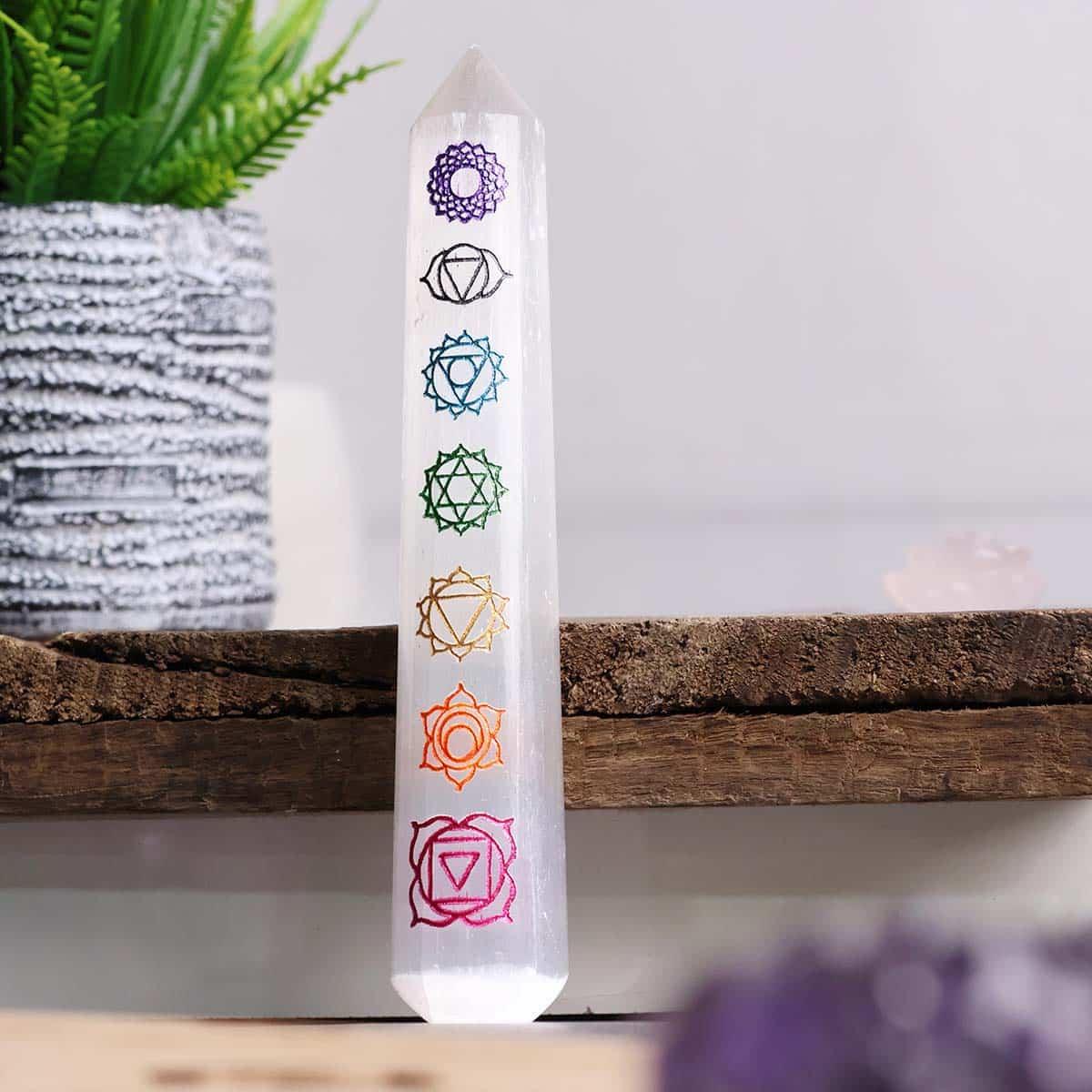 Selenite 7 Chakra