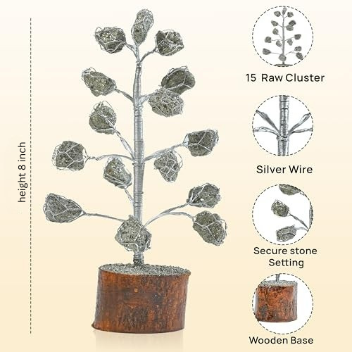 Pyrite Tree 15 Beads