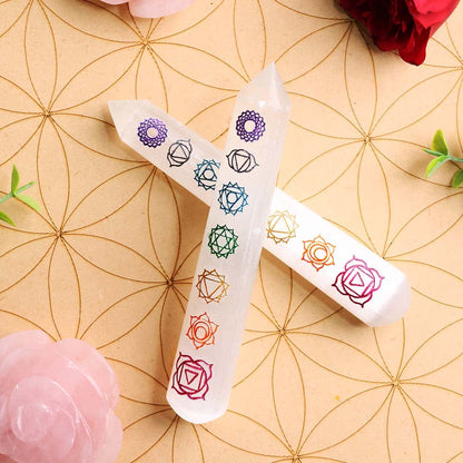 Selenite 7 Chakra