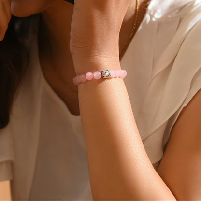 Love Attraction Bracelet (Original Rose Quartz)