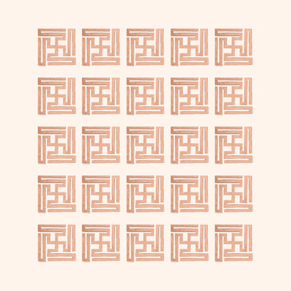 COPPER NANDAVRAT SWASTIK