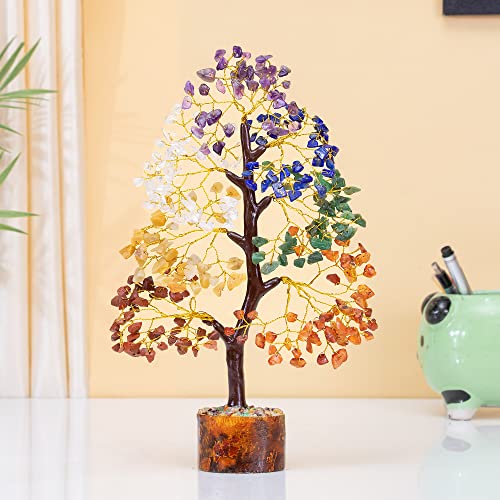 Seven Chakra Natural Crystal Tree