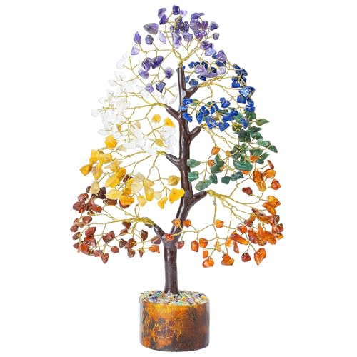 Seven Chakra Natural Crystal Tree